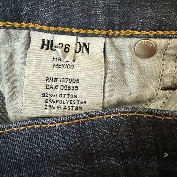 Hudson Dark Wash Skinny Jeans Size 26 Excellent Condition - Picture 4 of 4